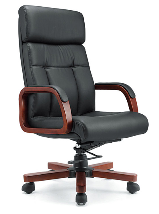 實(shí)木五金辦公班椅A001